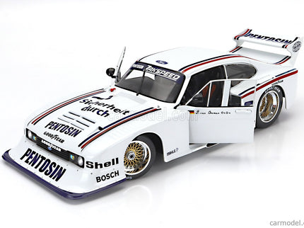 Ford Capri Turbo Gr.5 Zakspeed N°7 DRM 1983 Jorg Van Ommen 1:18 Werk83 biela