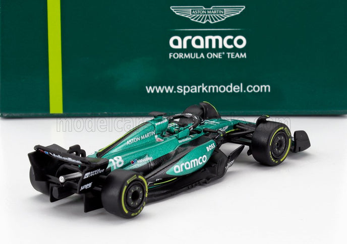 ASTON MARTIN | F1  AMR24 TEAM ARAMCO COGNIZANT N 18 SEASON 2024 LANCE STROLL | GREEN BLACK