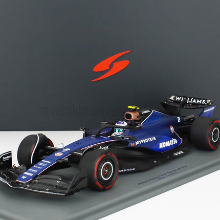 WILLIAMS | F1  FW46 TEAM WILLIAMS RACING N 2 SEASON 2024 LOGAN SARGEANT | 2 TONE BLUE