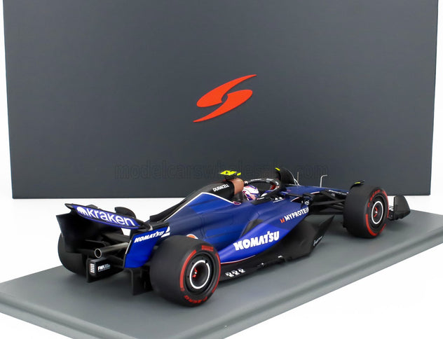 WILLIAMS | F1  FW46 TEAM WILLIAMS RACING N 2 SEASON 2024 LOGAN SARGEANT | 2 TONE BLUE