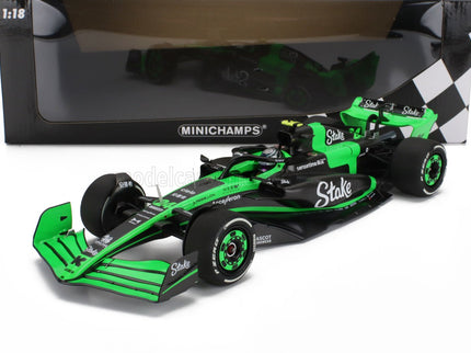 SAUBER | F1  C44 TEAM STAKE KICK N 24 SEASON 2024 ZHOU GUANYU | GREEN BLACK