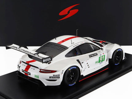 PORSCHE | 911 991-2 4.2L TEAM PORSCHE GT N 91 WINNER LMGTE PRO CLASS 24h LE MANS 2022 GIANMARIA BRUNI - RICHARD LIETZ - FREDERIC MAKOWIECKI | WHITE GREY RED