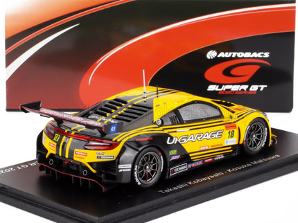 HONDA | NSX GT3 TEAM UPGARAGE N 188 GT300 CLASS SUPER GT 2020 TAKASHI KOBAYASHI - KOSUKE MATSUURA | YELLOW BLACK