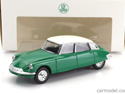 Citroen DS19 1958 1:58 Norev zelená biela