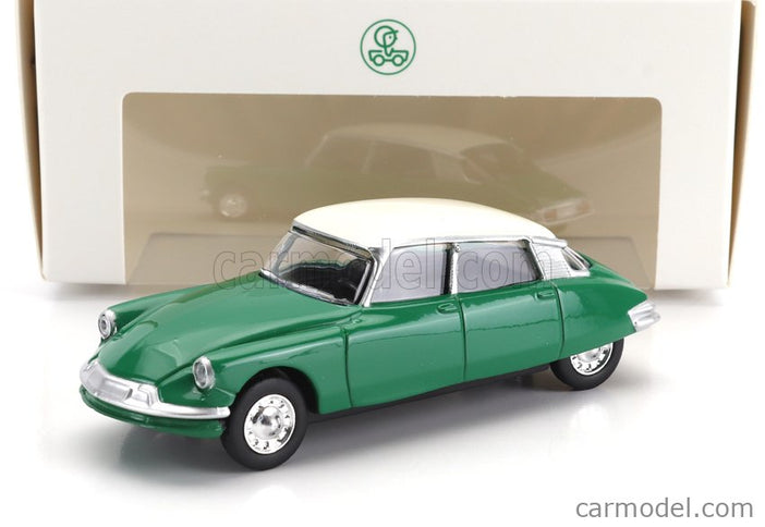 Citroen DS19 1958 1:58 Norev zelená biela
