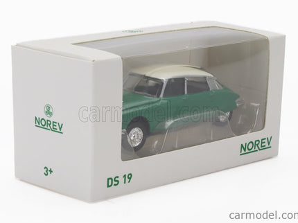 Citroen DS19 1958 1:58 Norev zelená biela