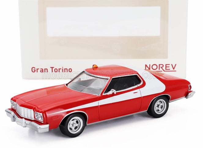 FORD USA | GRAN TORINO COUPE 1976 | RED WHITE