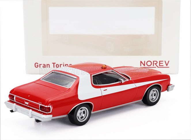 FORD USA | GRAN TORINO COUPE 1976 | RED WHITE