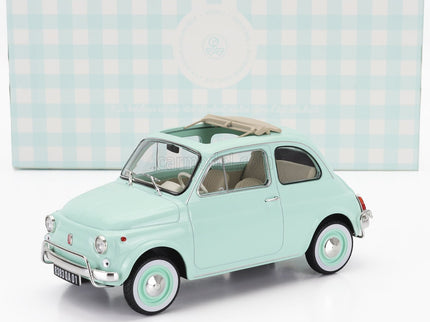 Fiat 500L 1968 1:18 Norev Very svetlomodrá