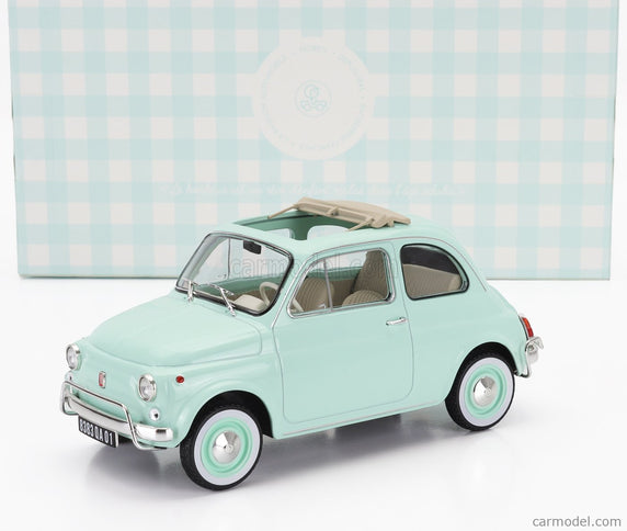 Fiat 500L 1968 1:18 Norev Very svetlomodrá