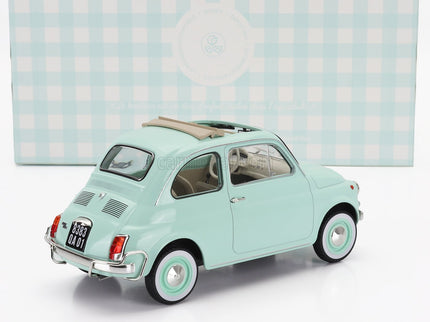 Fiat 500L 1968 1:18 Norev Very svetlomodrá