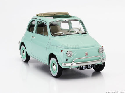 Fiat 500L 1968 1:18 Norev Very svetlomodrá