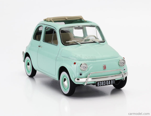 Fiat 500L 1968 1:18 Norev Very svetlomodrá