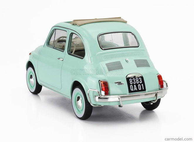 Fiat 500L 1968 1:18 Norev Very svetlomodrá