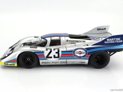 Porsche 917K 4.9L Team Martini Racing N°23 1000km Spa 1971 Helmut Marko - Gijs Van Lennep 1:18 Werk83 strieborná červená modrá žltá