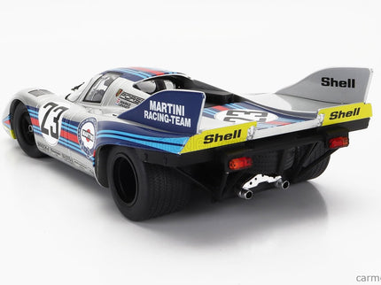 Porsche 917K 4.9L Team Martini Racing N°23 1000km Spa 1971 Helmut Marko - Gijs Van Lennep 1:18 Werk83 strieborná červená modrá žltá