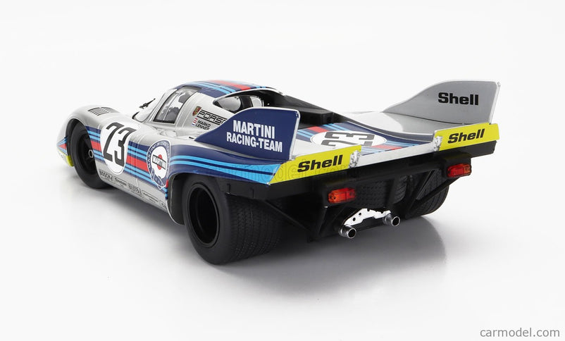Porsche 917K 4.9L Team Martini Racing N°23 1000km Spa 1971 Helmut Marko - Gijs Van Lennep 1:18 Werk83 strieborná červená modrá žltá