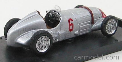 Mercedes Benz F1 W125 N°6 1937 1:43 Brumm strieborná