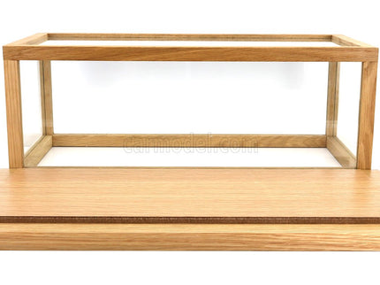 Vetrina Display Box Box For 1/12 Base IN Legno - Wood Base - Lungh.Length Cm 49.6 X Largh.Width Cm 27.6 X Alt.Height Cm 2.5 - Cover Lungh.Length Cm 47.6 X Largh.Width Cm 25.3 X Alt.Height Cm 17.7 (altezza Interna Cm 16.3) 1:12 Norev Wood Plastic Display
