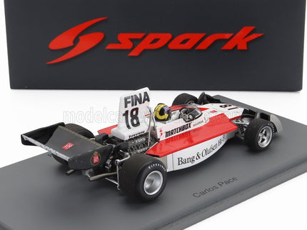 SURTEES | F1  TS16 N 18 SPANISH GP 1974 CARLOS PACE | WHITE RED BLACK
