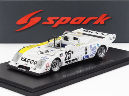 CHEVRON | B36 2.0L S4 TEAM ROC SOCIETE YACCO N 25 24h LE MANS 1980 BRUNO SOTTY - DOMINIQUE LAURENT - PHILIPPE HESNAULT | WHITE YELLOW