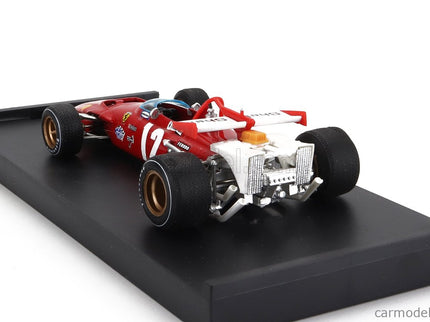 Ferrari F1 312B N°12 Víťaz GP Austrian 1970 Jacky Ickx 1:43 Brumm červená biela