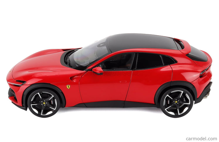 Ferrari Purosangue Suv 2022 - Polyfoam Packaging 1:18 BBR Models ROSSO CORSA - RED