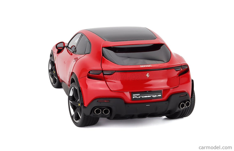 Ferrari Purosangue Suv 2022 - Polyfoam Packaging 1:18 BBR Models ROSSO CORSA - RED