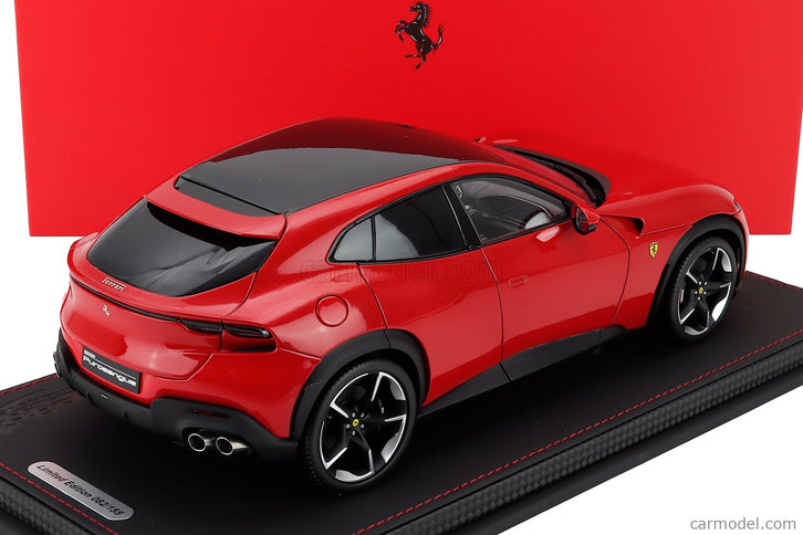 Ferrari Purosangue Suv 2022 1:18 BBR Models ROSSO CORSA - RED
