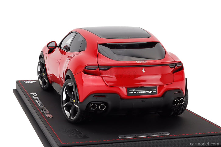 Ferrari Purosangue Suv 2022 1:18 BBR Models ROSSO CORSA - RED
