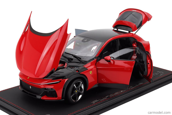 Ferrari Purosangue Suv 2022 1:18 BBR Models ROSSO CORSA - RED