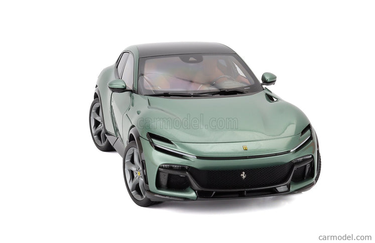 Ferrari Purosangue Suv 2022 - Polyfoam Packaging 1:18 BBR Models zelená Dora - zelená