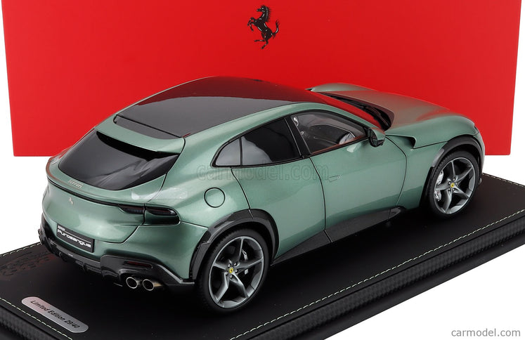 Ferrari Purosangue Suv 2022 1:18 BBR Models zelená Dora - zelená