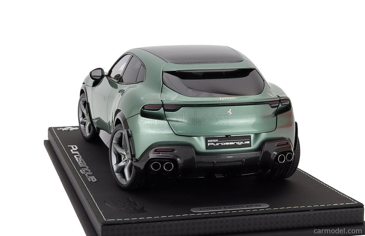 Ferrari Purosangue Suv 2022 1:18 BBR Models zelená Dora - zelená