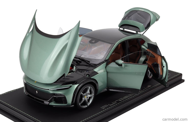 Ferrari Purosangue Suv 2022 1:18 BBR Models zelená Dora - zelená