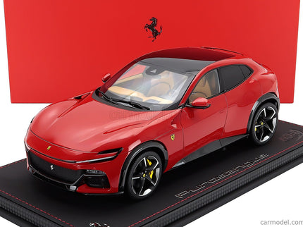 Ferrari Purosangue Suv Panoramic Roof 2022 1:18 BBR Models ROSSO CORSA - RED