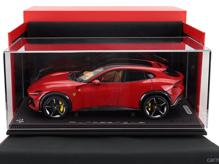 Ferrari Purosangue Suv Panoramic Roof 2022 1:18 BBR Models ROSSO CORSA - RED
