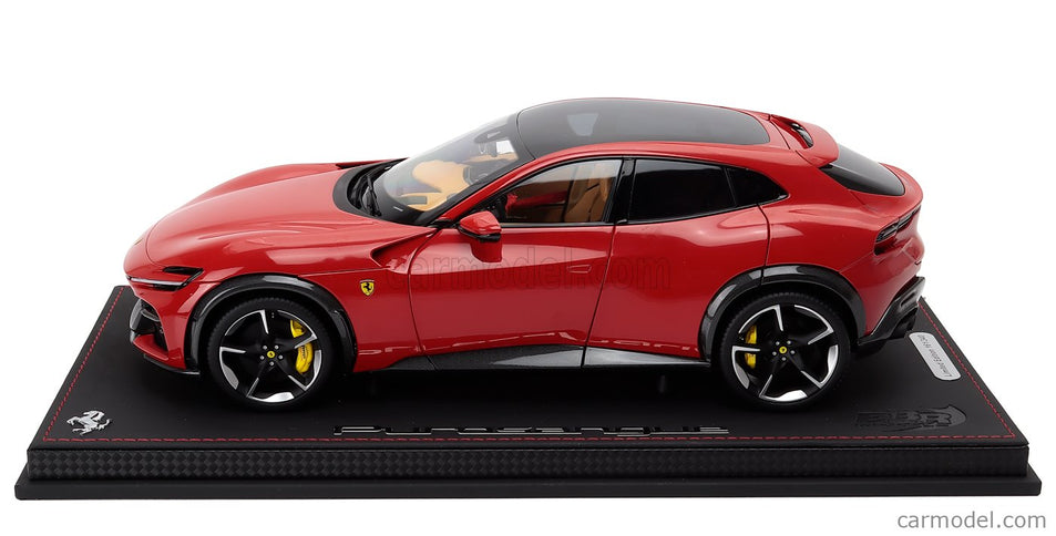 Ferrari Purosangue Suv Panoramic Roof 2022 1:18 BBR Models ROSSO CORSA - RED