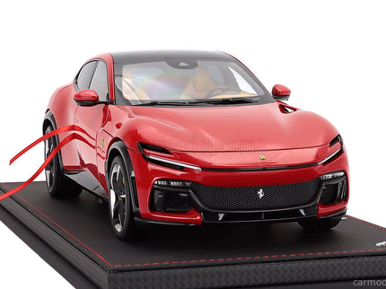 Ferrari Purosangue Suv Panoramic Roof 2022 1:18 BBR Models ROSSO CORSA - RED