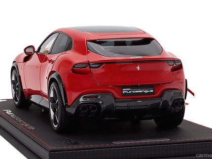 Ferrari Purosangue Suv Panoramic Roof 2022 1:18 BBR Models ROSSO CORSA - RED