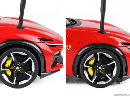 Ferrari Purosangue Suv Panoramic Roof 2022 1:18 BBR Models ROSSO CORSA - RED