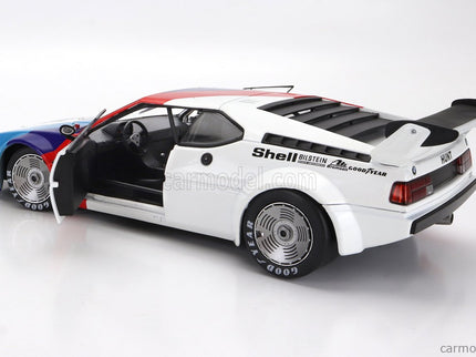 BMW M1 M88 3.5L Team Bmw Motorsport N°20 Procar Series 1979 James Hunt 1:18 Werk83 biela modrá červená