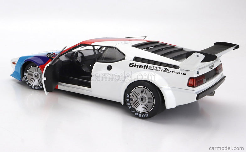 BMW M1 M88 3.5L Team Bmw Motorsport N°20 Procar Series 1979 James Hunt 1:18 Werk83 biela modrá červená