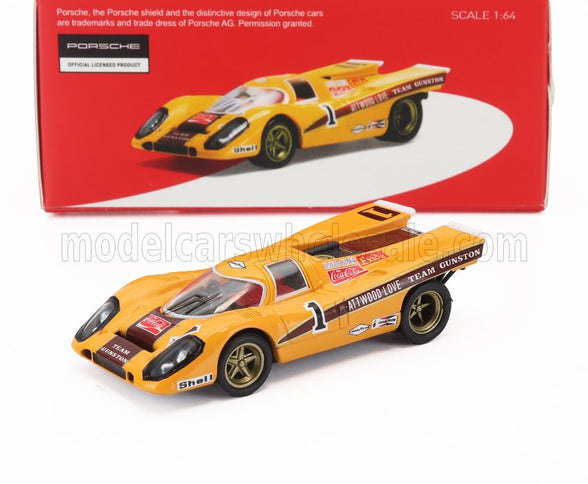 PORSCHE | 917K TEAM GUNSTON COCA-COLA N 1 9h KYALAMI 1970 RICHARD ATTWOOD - JOHN LOVE | ORANGE