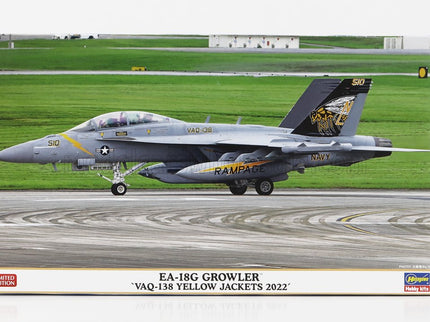 BOEING | EA-18G GROWLER VAQ-138 YELLOW JACKETS MILITARY AIRPLANE 2022 | /