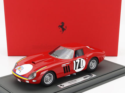 FERRARI | 250 GTO COUPE N 170 TOUR DE FRANCE 1964 ANNIE SOISBAULT - NICOLE ROURE - CON VETRINA - WITH SHOWCASE | RED