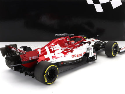 ALFA ROMEO | F1  C39 TEAM RACING ORLEN N 7 AUSTRIAN GP 2020 KIMI RAIKKONEN | WHITE RED MET