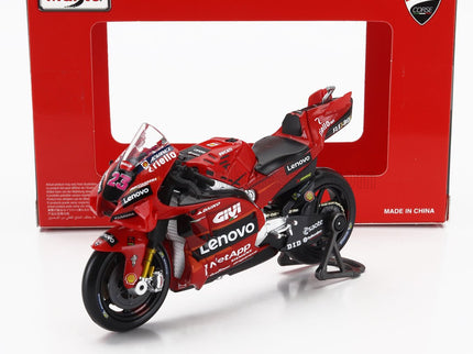 DUCATI | DESMOSEDICI GP23 TEAM LENOVO N 23 MOTOGP SEASON 2023 ENEA BASTIANINI | RED