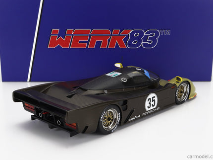 Porsche Dauer 962 3.0L Turbo Team Le Mans Porsche N°35 3. Miesto (test) 24h Le Mans 1994 Hans Joachim Stuck - Thierry Boutsen - Danny Sullivan 1:18 Werk83 zlatá hnedá