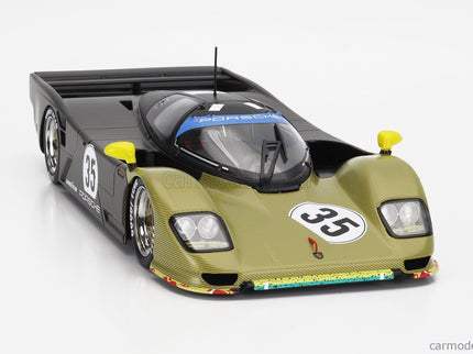 Porsche Dauer 962 3.0L Turbo Team Le Mans Porsche N°35 3. Miesto (test) 24h Le Mans 1994 Hans Joachim Stuck - Thierry Boutsen - Danny Sullivan 1:18 Werk83 zlatá hnedá